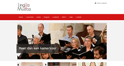 Desktop Screenshot of linguamusica.nl